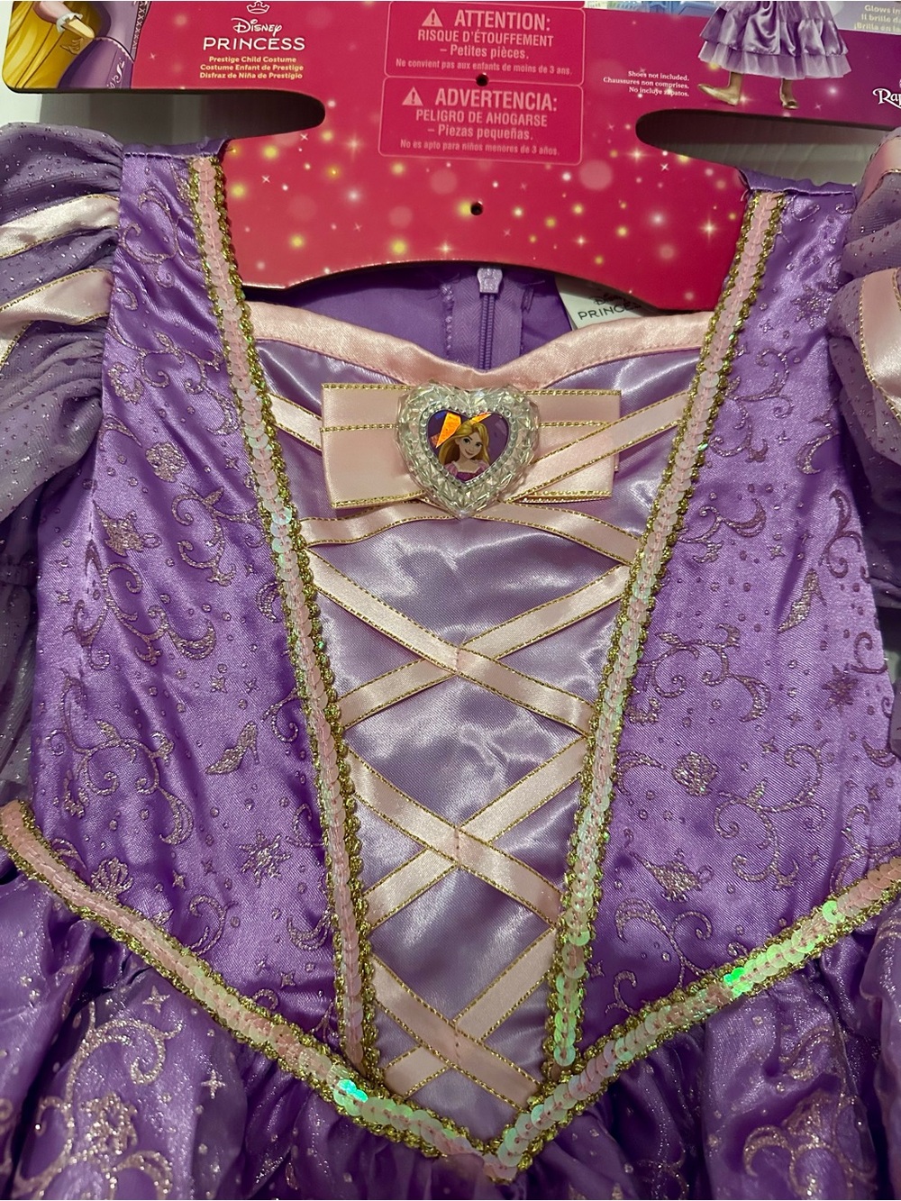 Disney Princess Rapunzel Girl’s Costume - Size XS (3-4T) - Picture 3 of 11